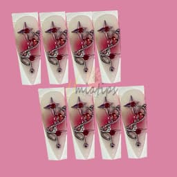 Mix 20pcs Wine Bottle Nail Charms Drink Bottle Jewelry Nail Art Decoration Red Wine BottleAcrylic DIY Nail Gifts Accessories