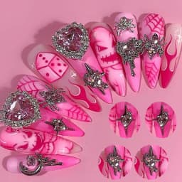Mix 20pcs Wine Bottle Nail Charms Drink Bottle Jewelry Nail Art Decoration Red Wine BottleAcrylic DIY Nail Gifts Accessories