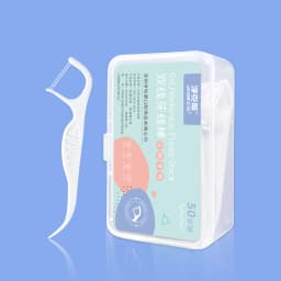 Orthodontic Dental Floss Sticks For Braces Plastic Toothpicks With Threads Double Line Oral Brackets Interdental Flosser Picks
