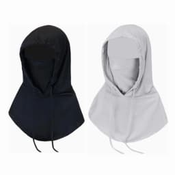 1/2pcs Balaclava Men Women Face Mask Sun/UV Protection Breathable Long Neck Covers for Cycling Motorcycle Fishing