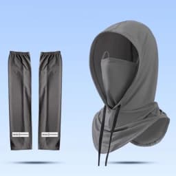 1/2pcs Balaclava Men Women Face Mask Sun/UV Protection Breathable Long Neck Covers for Cycling Motorcycle Fishing