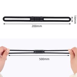 10pcs Bike Silicone Mount Band Bicycle Light Rubber Strap For Headlight Taillight Bicycle Accessories