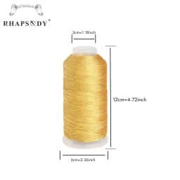 Rhapsody 3/6/9/12 Strands Metallic Weaving Thread Shiny Effect Jewellery Threads DIY Crafts Bracelet String Stitch Weave Yarn