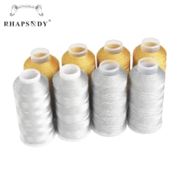 Rhapsody 3/6/9/12 Strands Metallic Weaving Thread Shiny Effect Jewellery Threads DIY Crafts Bracelet String Stitch Weave Yarn