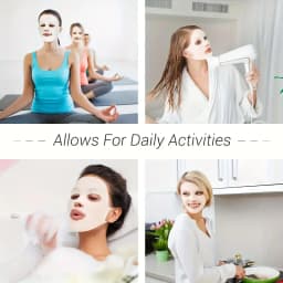 1PC 3D Silicone Facial Mask for Moisturizing-Reusable, Anti-Water Evaporation,Skin Care Tools for Women