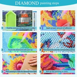 5D Diy Diamond Painting Cross Stitch Embroidery Mosaic American Football Poster Full Round Drill Home Decor Wall Art Gift