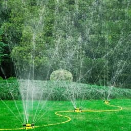 360 Degree Automatic Rotating Water Pipe Set Garden Lawn Sprinkler Yard Large Area Coverage Watering Irrigation Sprayer