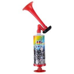 Football Championship Fanfare Reusable Handheld Air Horn Mini Handpush Pump Air Horn for Boating Sports Events Birthday Parties
