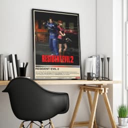 Video Game R-Residents-Evil Classic Movie Posters Vintage Room Bar Cafe Decor Nordic Home Decor