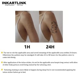 Spider Temporary Tattoo Sticker, Realistic Waterproof Design, Semi-Permanent Lasts 15 Days, Scary Fake Tattoo for Halloween