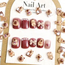 50Pcs Cartoon Cute Resin Capybara Nail Charms Creative Hamster Animal Nail Art Decoration Accessories for DIY Manicure Crafts