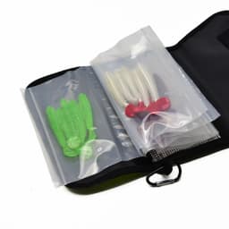 Luya Fake Bait Bag PVC Inner Bag Partitioned Waterproof Storage Bag Fishing Sorting Accessories Storage Bag