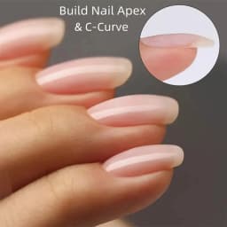 1/2pcs Base Coat Top Coat And Reinforcement For Nails,Long Lasting Clear Rubber Coat LED UV Strengthen Nails High Top Finish Gel