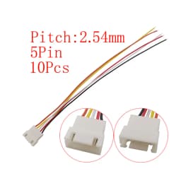 10Pcs Micro JST XH 2.54mm Pitch 2/3/4/5/6 Pin Male Plug / XH2.54 Female Socket Extension Lead Wire Cable Connector 20CM 26AWG
