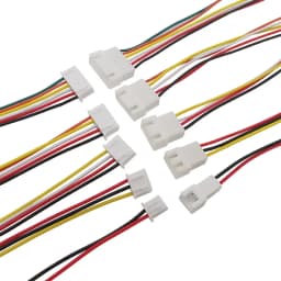 10Pcs Micro JST XH 2.54mm Pitch 2/3/4/5/6 Pin Male Plug / XH2.54 Female Socket Extension Lead Wire Cable Connector 20CM 26AWG