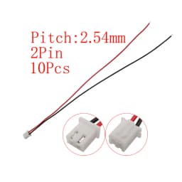 10Pcs Micro JST XH 2.54mm Pitch 2/3/4/5/6 Pin Male Plug / XH2.54 Female Socket Extension Lead Wire Cable Connector 20CM 26AWG
