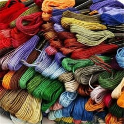 15-200 Anchor Cross Stitch Embroidery Thread Embroidery Thread Polyester Cotton Thread Embroidery Line Sewing Craft Thread