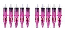 New Ball Point Pen Tattoo Cartridge Needles 5 Colors Practice Needles Drawing For Motor Tattoo Pen Grip Cartridge Supplies