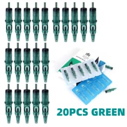 New Ball Point Pen Tattoo Cartridge Needles 5 Colors Practice Needles Drawing For Motor Tattoo Pen Grip Cartridge Supplies