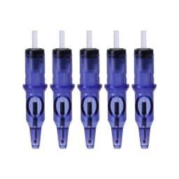 New Ball Point Pen Tattoo Cartridge Needles 5 Colors Practice Needles Drawing For Motor Tattoo Pen Grip Cartridge Supplies
