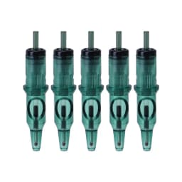 New Ball Point Pen Tattoo Cartridge Needles 5 Colors Practice Needles Drawing For Motor Tattoo Pen Grip Cartridge Supplies