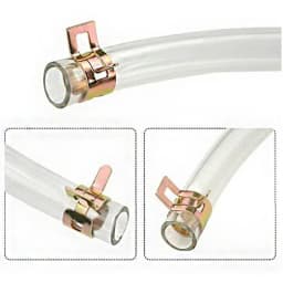 75Pcs 6mm/7mm/8mm/9mm/10mm For Choose Fuel Spring Clip Vacuum Silicon Hose Clamp Autos Spring Clip Fuel Oil Water Tube Clamp