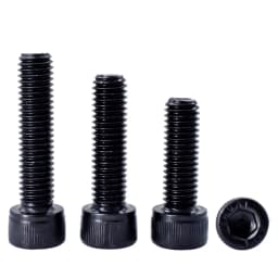 10-100pcs DIN912 Hex Socket Head Cap Bolt Screw M4 M5 M6 M8 Black Grade12.9 Carbon Steel Allen Head Screws Length 8mm-45mm
