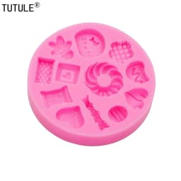 GJ-960 Candy Mold, Silicone Chocolate Mold, Small Square Candy Molds, Silicone Candy Moulds,Polymer Clay Molds,Biscuit Mould