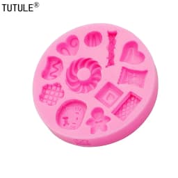 GJ-960 Candy Mold, Silicone Chocolate Mold, Small Square Candy Molds, Silicone Candy Moulds,Polymer Clay Molds,Biscuit Mould