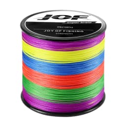 JOF Braided Fishing Line 4 Strands 1000M 500M 300M Multifilament Line Carp Fishing 8-80LB PE Line Sea Fishing 4X Braid Wire