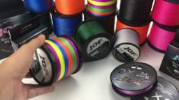 JOF Braided Fishing Line 4 Strands 1000M 500M 300M Multifilament Line Carp Fishing 8-80LB PE Line Sea Fishing 4X Braid Wire