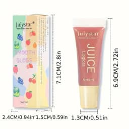Watery Crystal Clear Jelly Lip Oil Lip Balm Moisturizing And Smoothing Lip Lines Jelly Pout Lip Gloss Glass Lip Fruit Scent