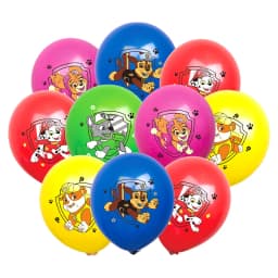 10pcs Paw Patrol Latex Balloon Party Dcorations Chase Skye Marshall Party Balloons for Kids Birthday Party Supplies Gift Toys