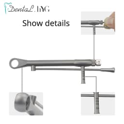 High Quality Screwdriver Tools Dental Implant Torque Wrench Ratchet 10-70NCM with Drivers & Wrench Kit