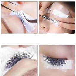 5/10/50/100PCS 9M*1.25CM White Tape Eye False Lashes Patch Breathable Medical Paper Tapes Eyelash Extension Lint Eyelid Sticker