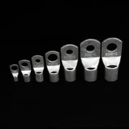 SC Type Wire Nose Terminal SC35 SC50 SC70 SC95 Bare Copper Battery Block Lugs Hole ID 6 8 10 12mm Crimp DTGA Cable End Connector