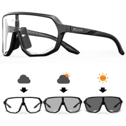 SCVCN Men Cycling Glasses Photochromic Sunglasses Mountain Bike Road Bicycle Eyewear MTB Cycle Goggles Sports UV400 Glasses Hot