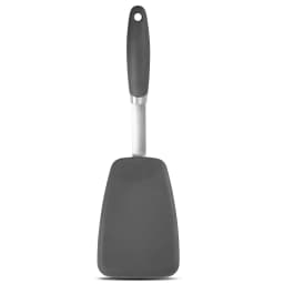 13in Flexible Silicone Spatula Heat Resistant Turner Non-Stick Cooking Shovel Good Grip Steak Turner For Flipping Frying Pancake