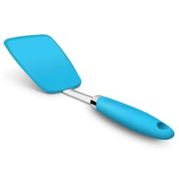 13in Flexible Silicone Spatula Heat Resistant Turner Non-Stick Cooking Shovel Good Grip Steak Turner For Flipping Frying Pancake