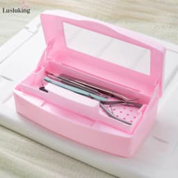 Manicure Tools Beauty Implement Sterilizing Tray Nail Tools Inside Disinfection Box Detachable Cleaning Nail Tools Storage Box