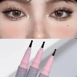 Natural Lifelike Fake Freckle Makeup Pen Liquid Lightweight Round Head Fake Spot Pen Long Lasting Waterproof Face Dot Mole Pen