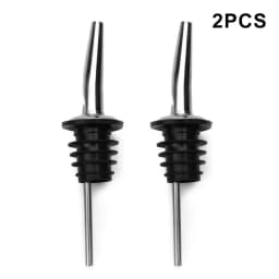 1/2/3/4Pcs Stainless Steel Wine Bottle Stopper Olive Oil Pourer Dispenser Spout Bottle Pourer Stopper For Bottle Bar Accessories