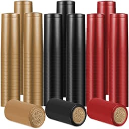 PVC Heat Shrink Capsules Wine Shrink Wrap Wine Bottle Capsules Shrink Caps, Wine Bottle Capsules Shrink Caps for Home Use