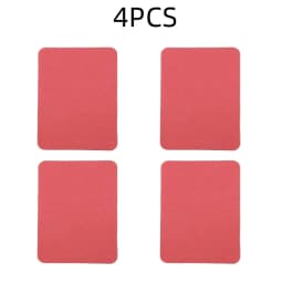 4pcs/lot Fabric Iron-on Patches 12.5x9.5cm Sewing on Patches Iron on Strong Glue Cotton Patch for Clothes DIY Jean Repair Decor