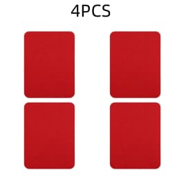 4pcs/lot Fabric Iron-on Patches 12.5x9.5cm Sewing on Patches Iron on Strong Glue Cotton Patch for Clothes DIY Jean Repair Decor