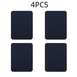 4pcs/lot Fabric Iron-on Patches 12.5x9.5cm Sewing on Patches Iron on Strong Glue Cotton Patch for Clothes DIY Jean Repair Decor