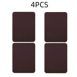 4pcs/lot Fabric Iron-on Patches 12.5x9.5cm Sewing on Patches Iron on Strong Glue Cotton Patch for Clothes DIY Jean Repair Decor