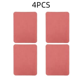 4pcs/lot Fabric Iron-on Patches 12.5x9.5cm Sewing on Patches Iron on Strong Glue Cotton Patch for Clothes DIY Jean Repair Decor