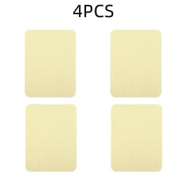 4pcs/lot Fabric Iron-on Patches 12.5x9.5cm Sewing on Patches Iron on Strong Glue Cotton Patch for Clothes DIY Jean Repair Decor
