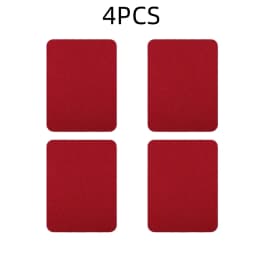 4pcs/lot Fabric Iron-on Patches 12.5x9.5cm Sewing on Patches Iron on Strong Glue Cotton Patch for Clothes DIY Jean Repair Decor